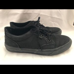 Men’s Black Vans Size 9